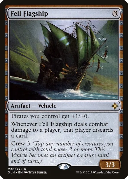 Fell Flagship, Magic card XLN 238 — Ixalan set
