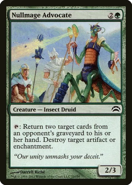 Nullmage Advocate, Magic card PC2 70 — Planechase 2012 set