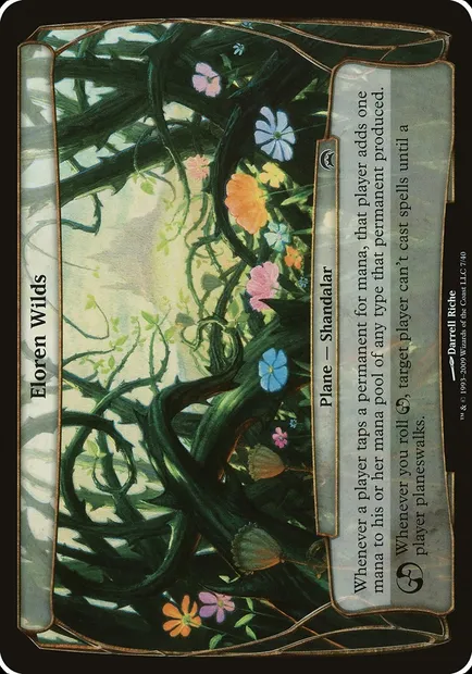 Eloren Wilds, Magic card OHOP 7 — Planechase Planes set