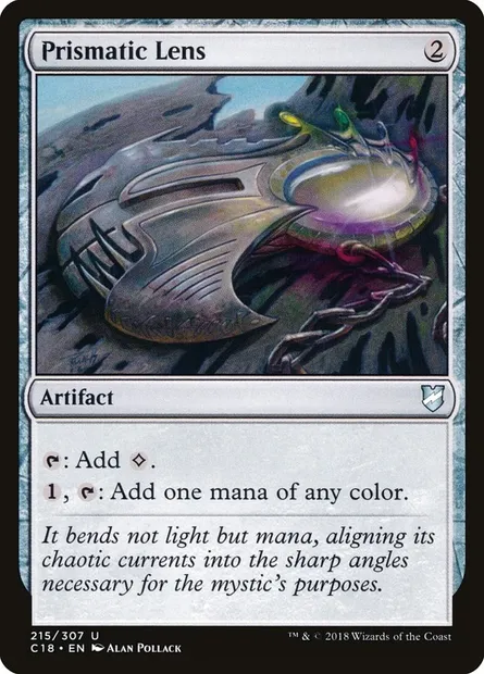 Prismatic Lens, Magic card C18 215 — Commander 2018 set