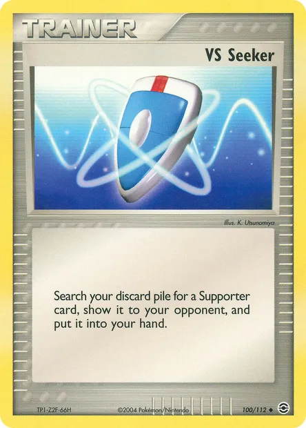 VS Seeker, Pokémon card RG 100 — FireRed & LeafGreen set