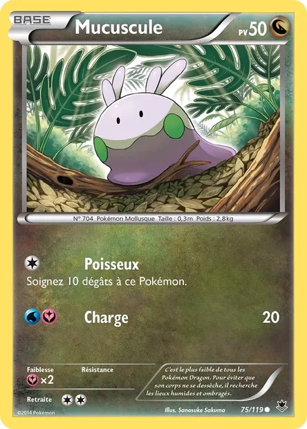 Mucuscule, carte Pokémon PHF 75 — extension Vigueur Spectrale