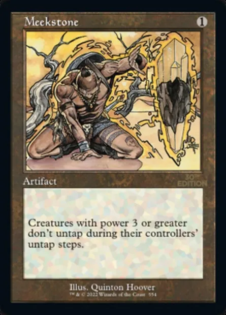 Meekstone, Magic card 30A 554 — 30th Anniversary Edition set