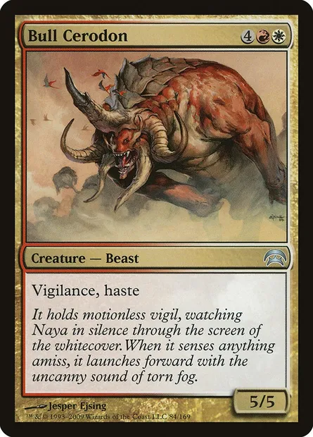Bull Cerodon, Magic card HOP 84 — Planechase set