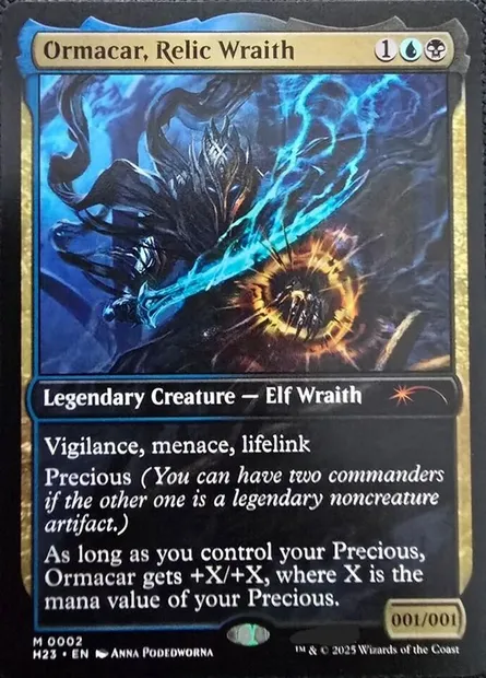 Ormacar, Relic Wraith, carte Magic PH23 2 — extension 2023 Heroes of the Realm