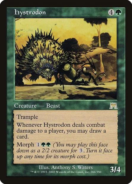 Hystrodon, Magic card ONS 266 — Onslaught set