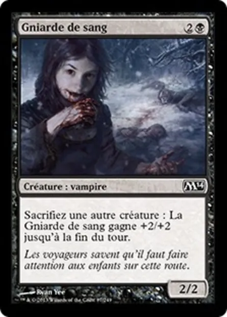Gniarde de sang, carte Magic M14 87 — extension Magic 2014