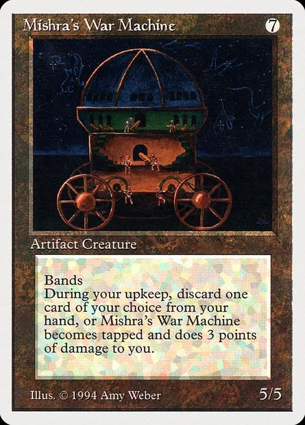 Mishra's War Machine, Magic card SUM 266 — Summer Magic / Edgar set