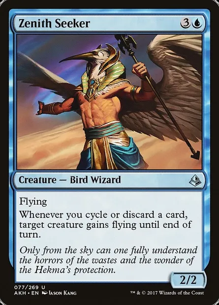 Zenith Seeker, Magic card AKH 77 — Amonkhet set