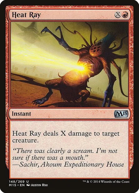 Heat Ray, Magic card M15 148 — Magic 2015 set