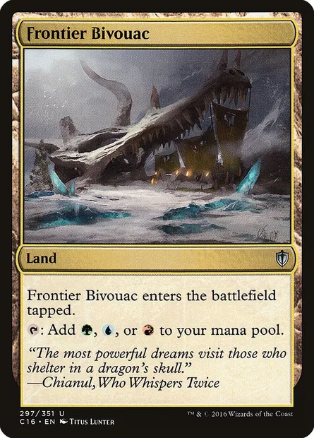 Frontier Bivouac, Magic card C16 297 — Commander 2016 set