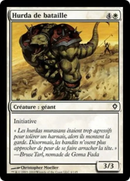 Hurda de bataille, carte Magic WWK 4 — extension Worldwake