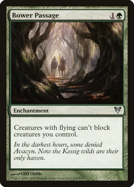 Bower Passage, Magic card AVR 170 — Avacyn Restored set