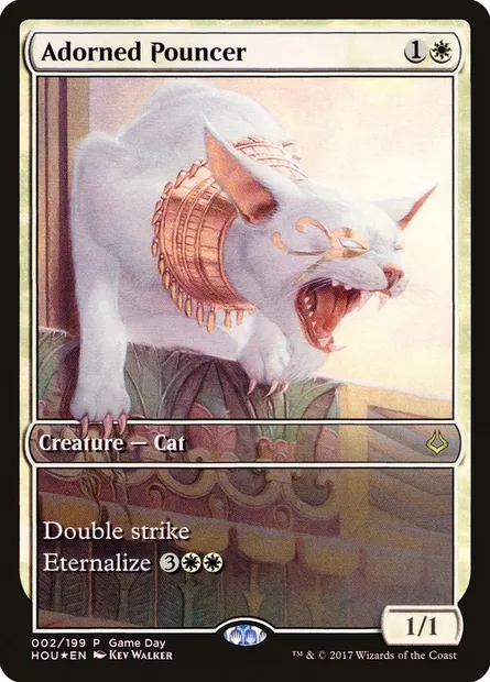 Adorned Pouncer, Magic card PHOU 2 — Hour of Devastation Promos set