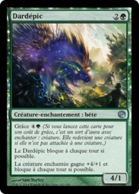Dardépic, carte Magic JOU 142 — extension Incursion dans Nyx