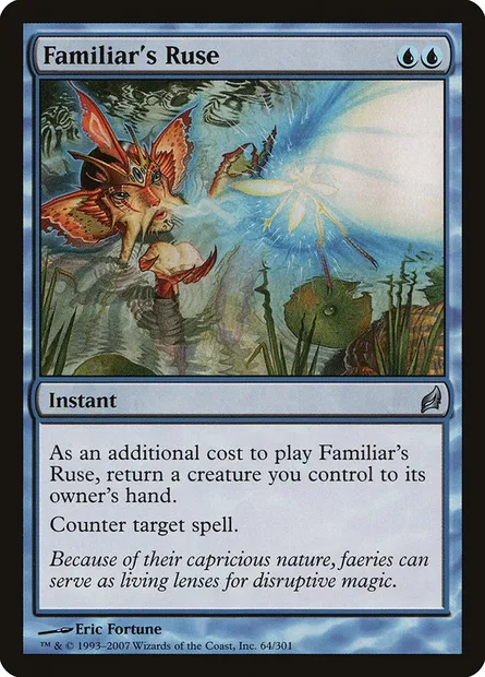 Familiar's Ruse, Magic card LRW 64 — Lorwyn set