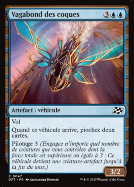 Vagabond des coques, carte Magic DFT 47 — extension Aetherdrift