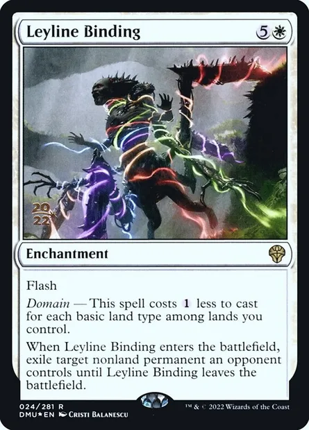 Leyline Binding, Magic card PDMU 24s — Dominaria United Promos set