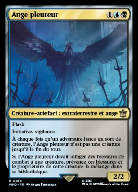 Ange pleureur, carte Magic WHO 168 — extension Doctor Who