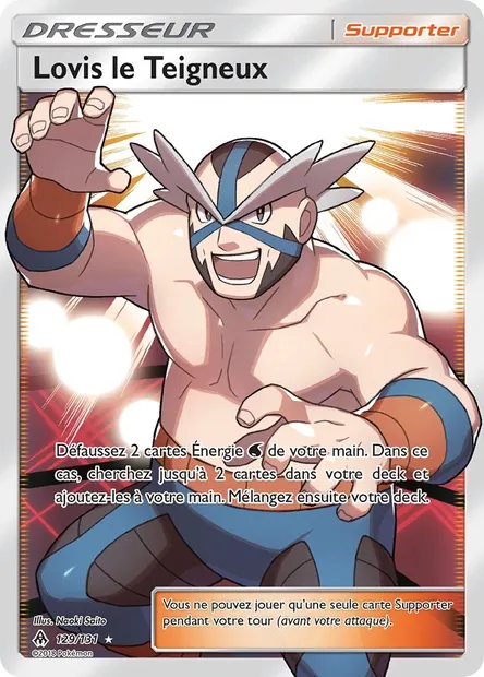 Lovis le Teigneux, carte Pokémon FLI 129 — extension Lumière Interdite
