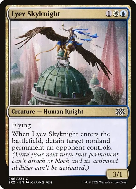 Lyev Skyknight, Magic card 2X2 246 — Double Masters 2022 set