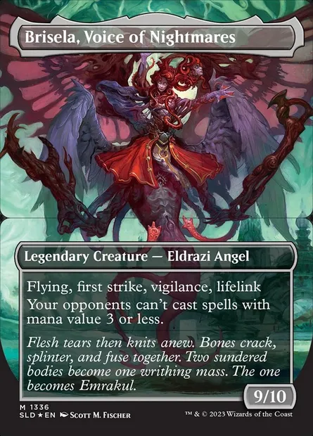 Brisela, Voice of Nightmares, Magic card SLD 1336b — Secret Lair Drop set