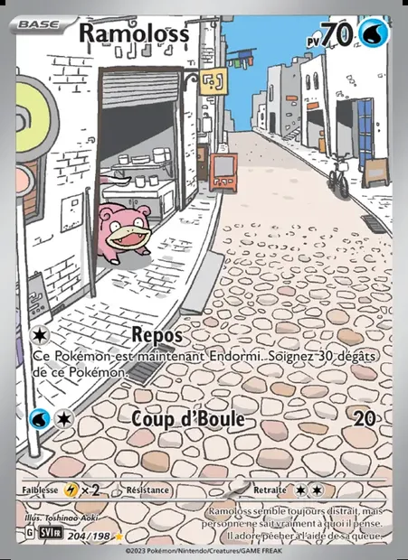 Ramoloss, carte Pokémon SVI 204 — extension Écarlate et Violet