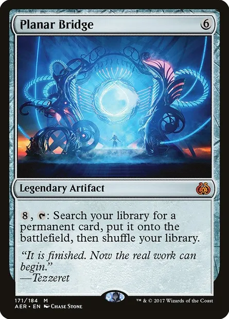 Planar Bridge, Magic card AER 171 — Aether Revolt set