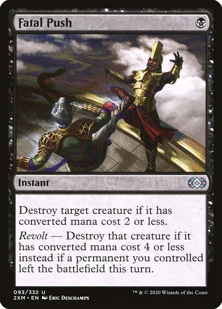 Fatal Push, Magic card 2XM 93 — Double Masters set