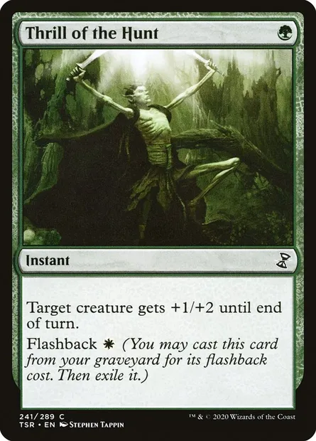 Thrill of the Hunt, Magic card TSR 241 — Time Spiral Remastered set