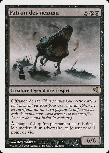 Patron des nezumi, carte Magic PSAL A25 — extension Salvat 2005