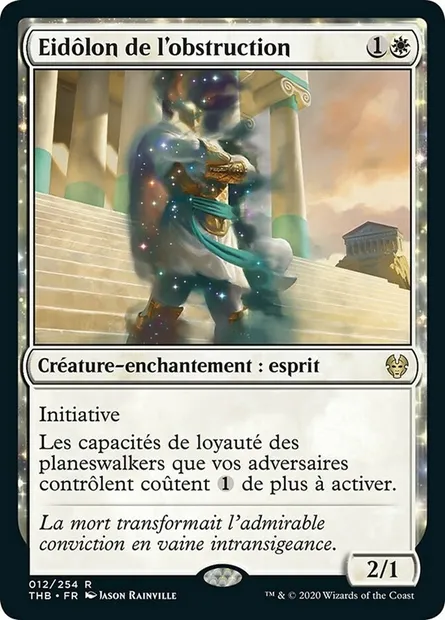Eidôlon de l'obstruction, carte Magic THB 12 — extension Theros Beyond Death