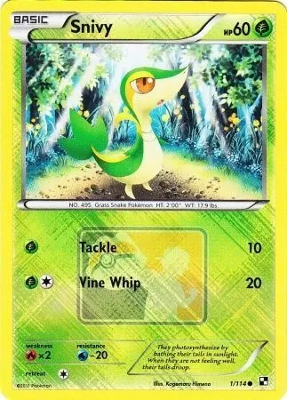 Vipélierre, carte Pokémon LGP 001 — extension League Promos