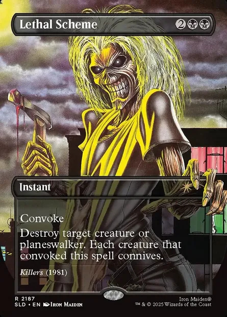 Lethal Scheme, Magic card SLD 2187 — Secret Lair Drop set