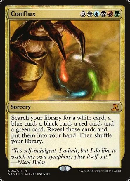 Conflux, Magic card V16 3 — From the Vault: Lore set