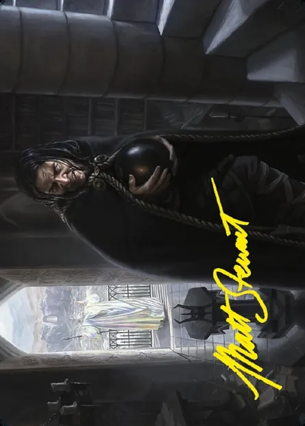 Gríma, Saruman's Footman // Gríma, Saruman's Footman, carte Magic ALTR 63 — extension Tales of Middle-earth Art Series