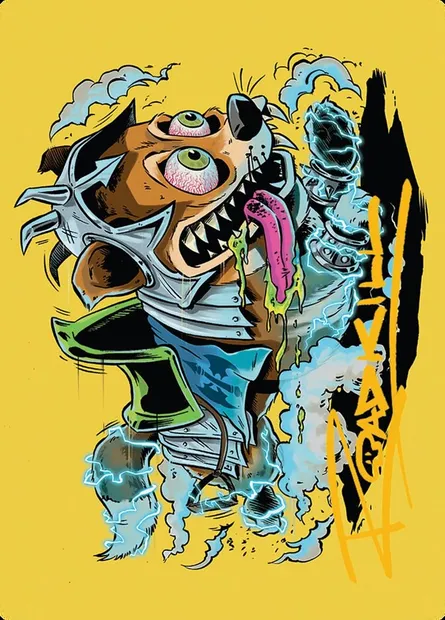 District Mascot // District Mascot, Magic card ADFT 50 — Aetherdrift Art Series set
