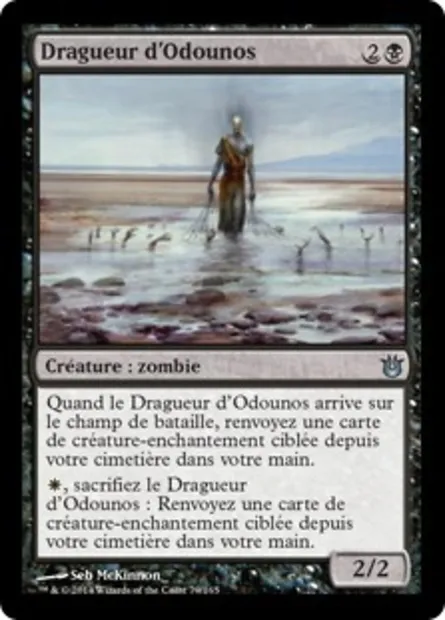 Dragueur d'Odounos, carte Magic BNG 79 — extension Créations divines