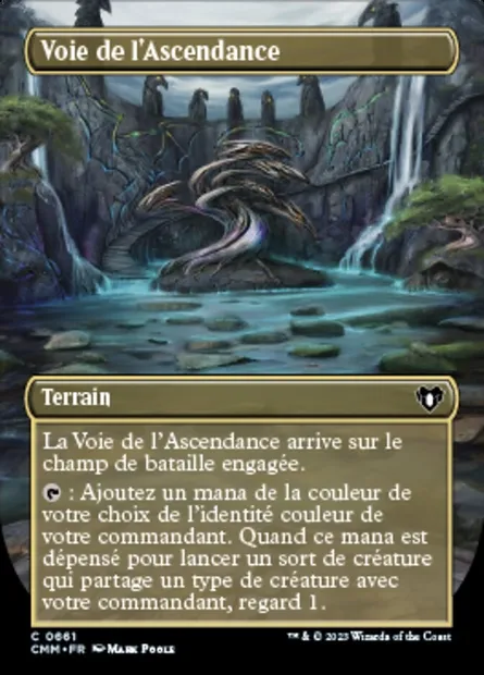 Voie de l'Ascendance, carte Magic CMM 661 — extension Commander Masters