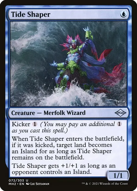 Tide Shaper, Magic card MH2 72 — Modern Horizons 2 set