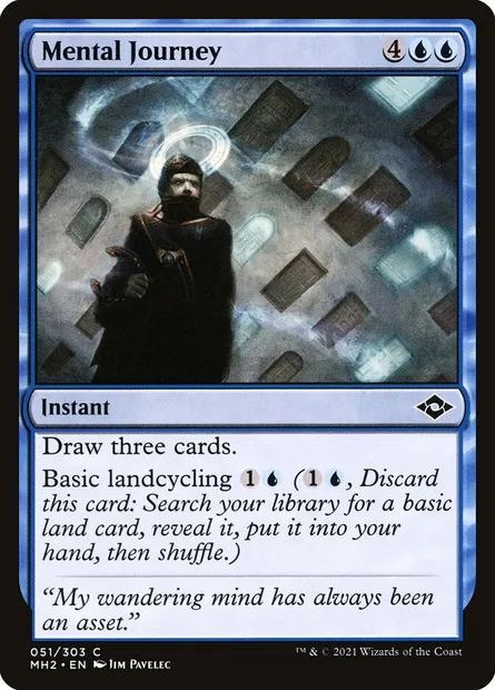 Mental Journey, Magic card MH2 51 — Modern Horizons 2 set