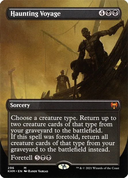 Haunting Voyage, Magic card KHM 296 — Kaldheim set