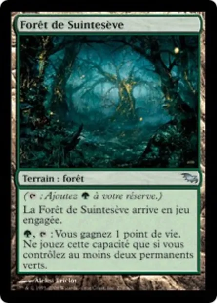Forêt de Suintesève, carte Magic SHM 279 — extension Sombrelande
