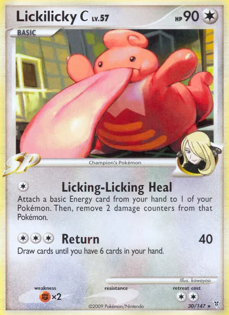 Lickilicky C, Pokémon card SV 30 — Supreme Victors set
