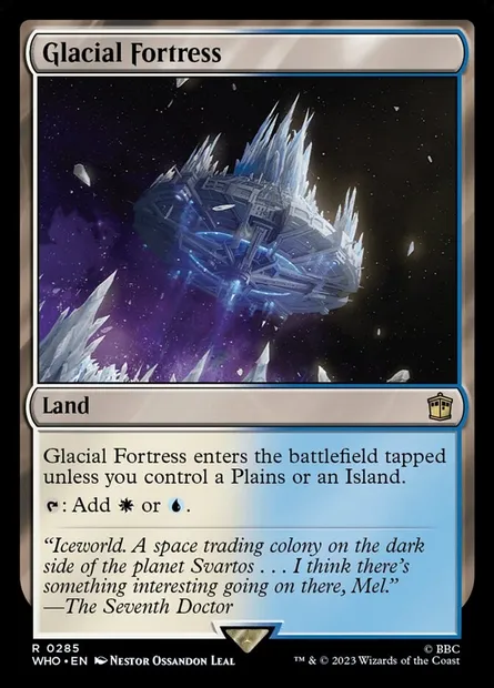 Glacial Fortress, Magic card WHO 285 — Doctor Who set