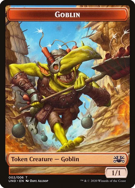 Goblin, carte Magic TUND 2 — extension Unsanctioned Tokens