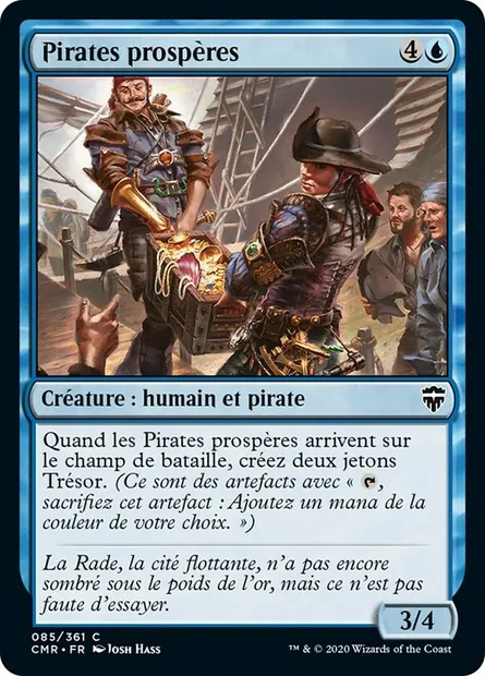 Pirates prospères, carte Magic CMR 85 — extension Commander Legends