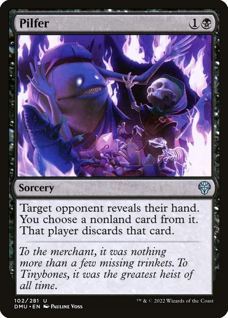Pilfer, Magic card DMU 102 — Dominaria United set
