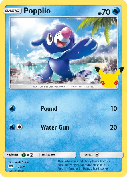Otaquin, carte Pokémon MCD21 23 — extension Collection McDonald's 2021