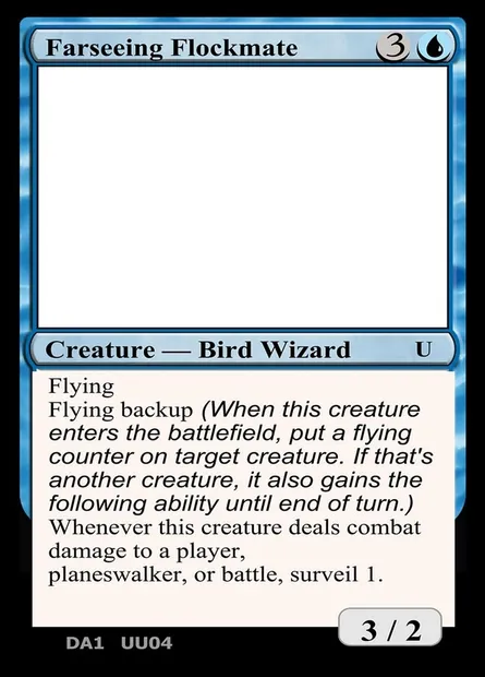 Farseeing Flockmate, carte Magic UNK UU04 — extension Unknown Event